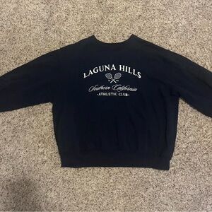 Hollister Navy Crewneck Sweater